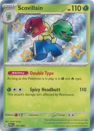 Scovillain Shiny Rare - 107/091