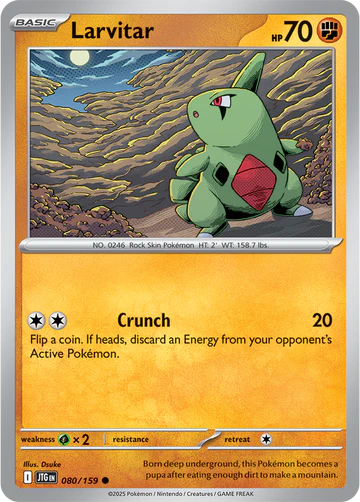 Larvitar - 80/159 - Normaal