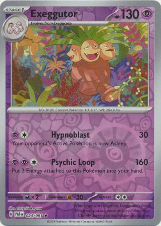 Exeggutor Reverse 024/091