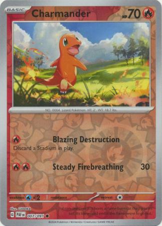 Charmander Reverse 007/091