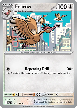 Fearow - 103/132 - Normal