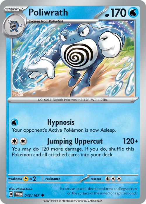 Poliwrath - 43/167 - Normaal