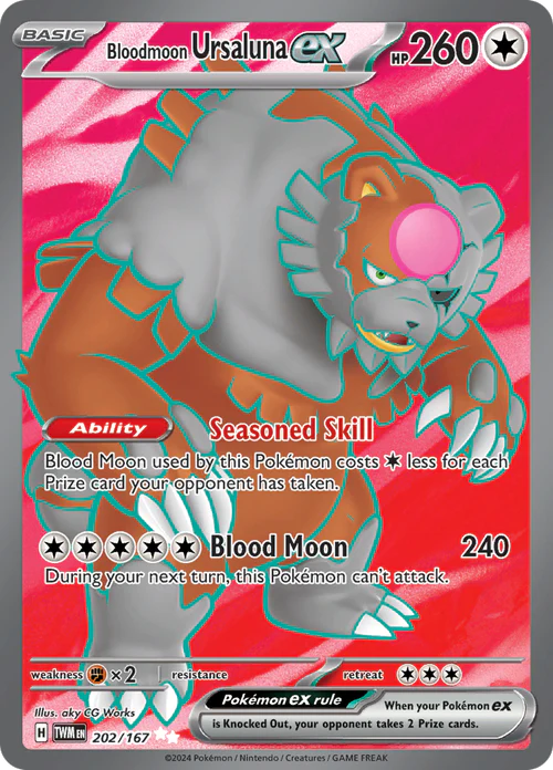 Bloodmoon Ursaluna ex - 202/167