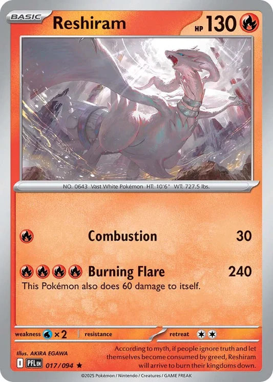 Reshiram - 17/94 - Holo