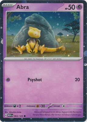 Abra - 063/165 - Cosmos Holo