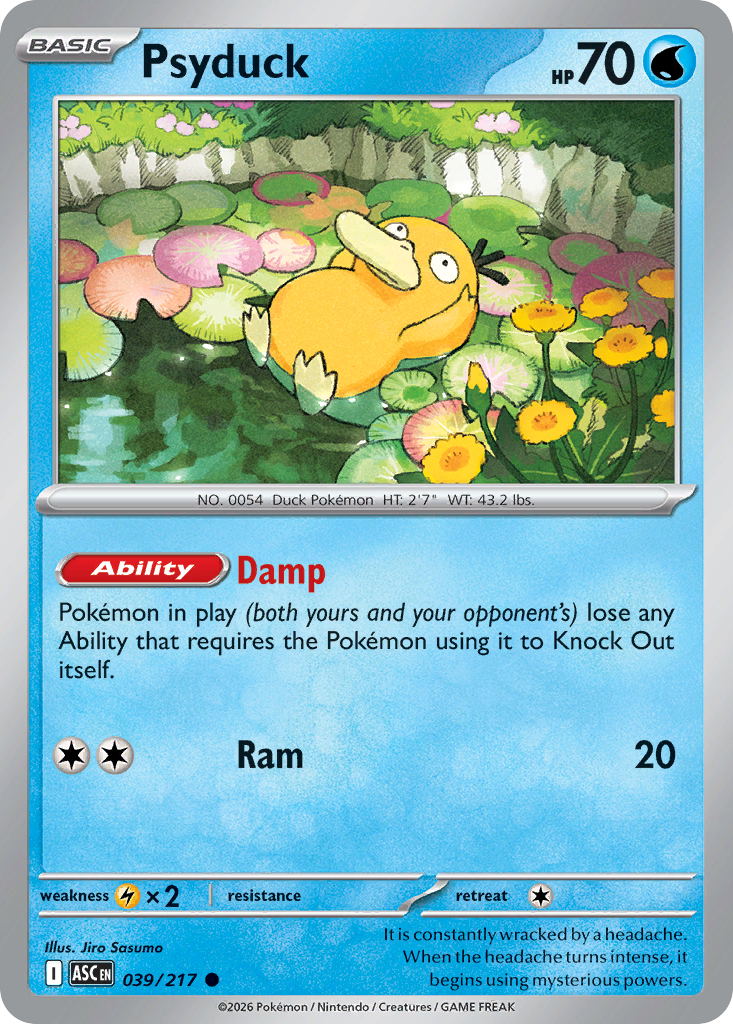 Psyduck - 39/217 - Normal