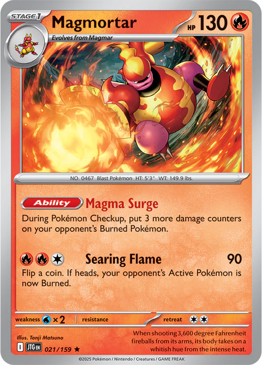 Magmortar - 21/159 - Holo