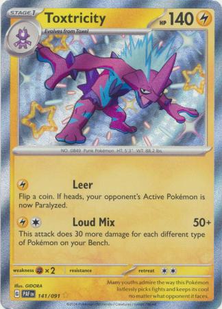 Toxtricity Shiny Rare - 141/091