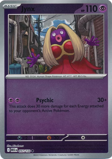 Jynx - 57/132 - Reverse
