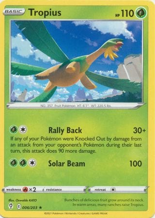 Tropius - 6/203 - Normaal