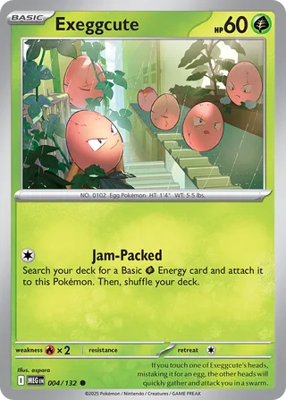 Exeggcute - 4/132 - Normal