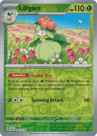 Lilligant - 7/159 - Reverse