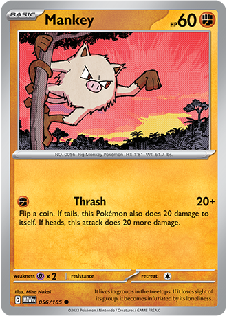 Mankey - 56/165 - Normaal