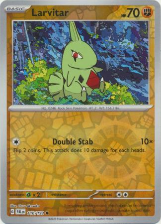 Larvitar - 110/193 - Reverse