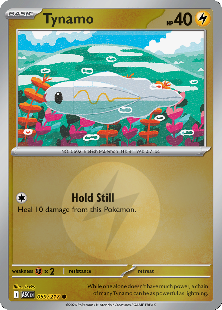 Tynamo - 59/217 - Reverse Holo