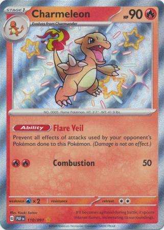 Charmeleon Shiny Rare - 110/091