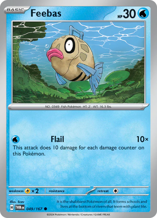 Feebas - 49/167 - Normaal