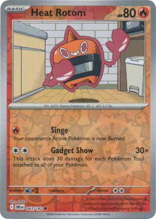 Heat Rotom - 43/182 - Reverse