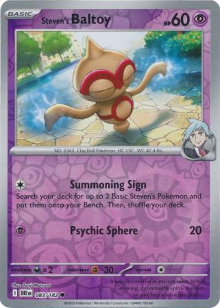 Steven's Baltoy - 83/182 - Reverse