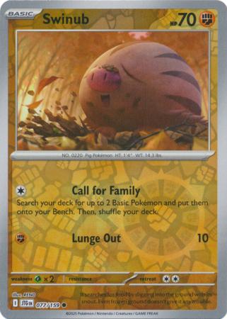 Swinub - 77/159 - Reverse