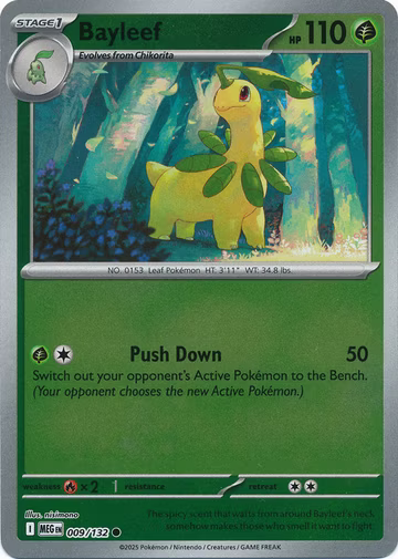 Bayleef - 9/132 - Reverse