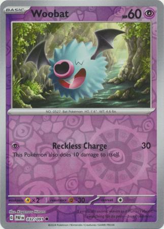 Woobat Reverse 032/091