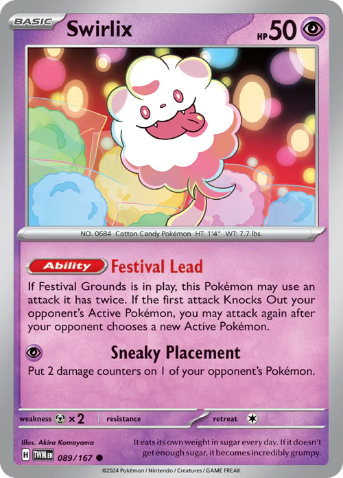Swirlix - 89/167 - Normaal