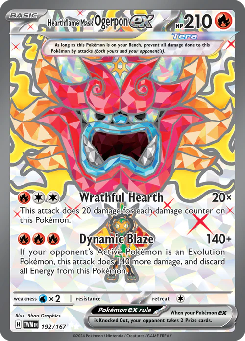 Hearthflame Mask Ogerpon ex - 192/167