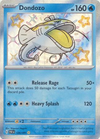 Dondozo Shiny Rare - 126/091