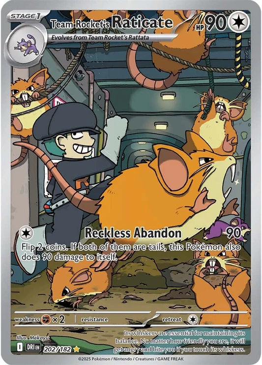 Team Rocket’s Raticate - 202/182