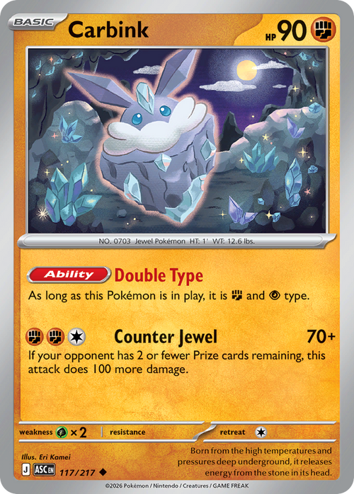 Carbink - 117/217 - Normal