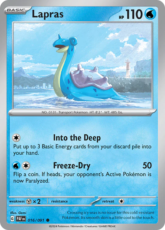 Lapras Normaal 016/091