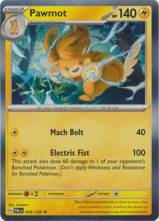 Pawmot - 76/193 - Holo