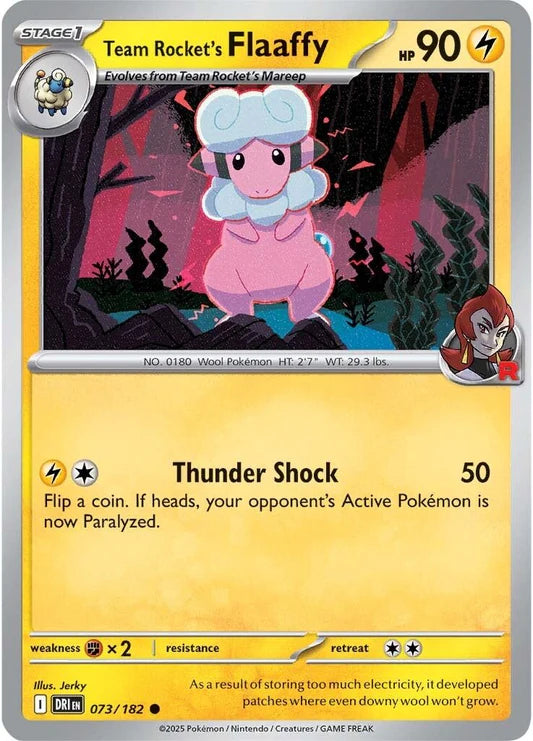 Team Rocket's Flaaffy - 73/182 - Normaal