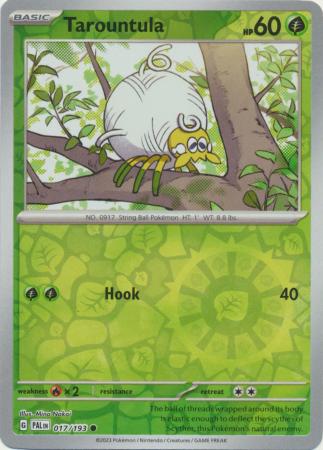 Tarountula - 17/193 - Reverse