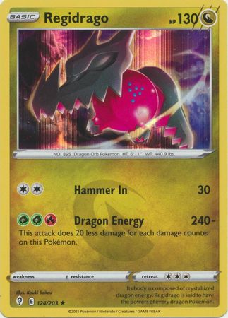 Regidrago - 124/203 - Holo