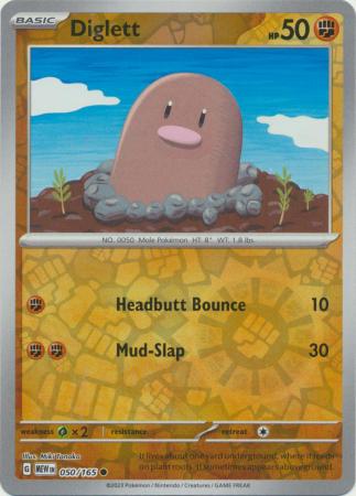 Diglett - 50/165 - Reverse