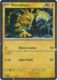 Electabuzz - 125/165 - Cosmos Holo