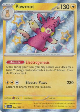 Pawmot Shiny Rare - 144/091