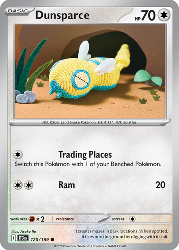 Dunsparce - 120/159 - Normaal