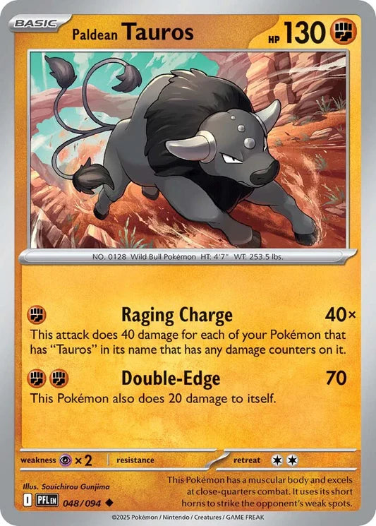 Paldean Tauros Normaal 048/094
