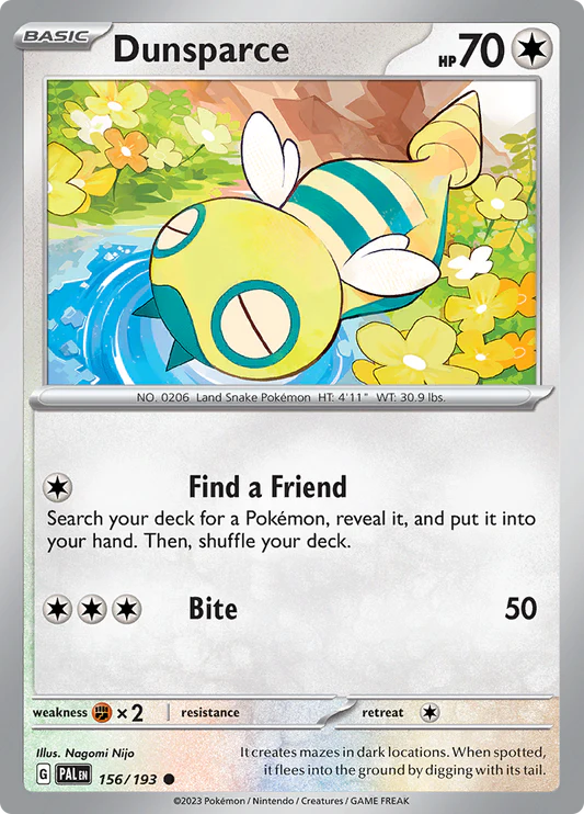 Dunsparce - 156/193 - Normaal