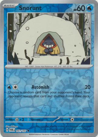 Snorunt - 51/167 - Reverse