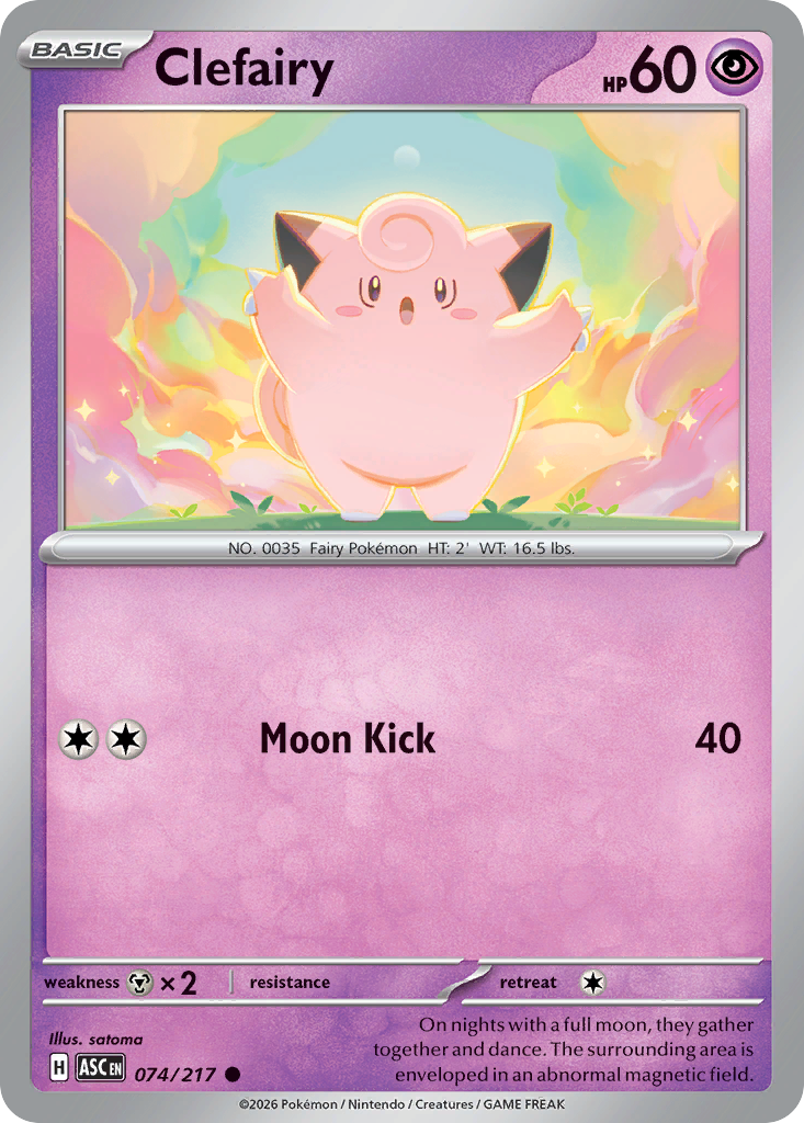 Clefairy - 74/217 - Normal