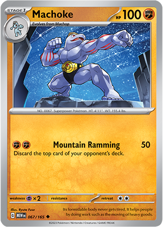 Machoke - 67/165 - Normal
