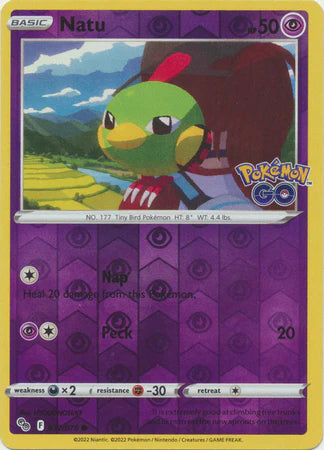 Natu - 32/78 - Reverse