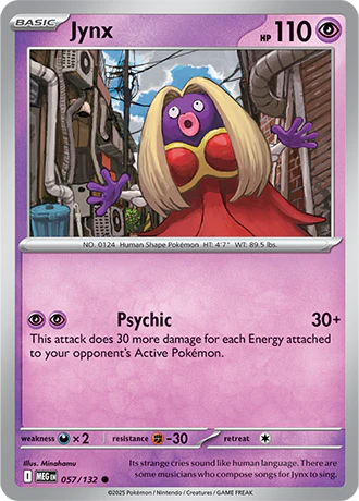 Jynx - 57/132 - Normaal