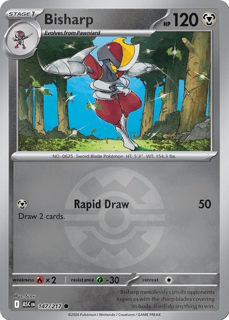 Bisharp - 147/217 - Quick Ball Holo