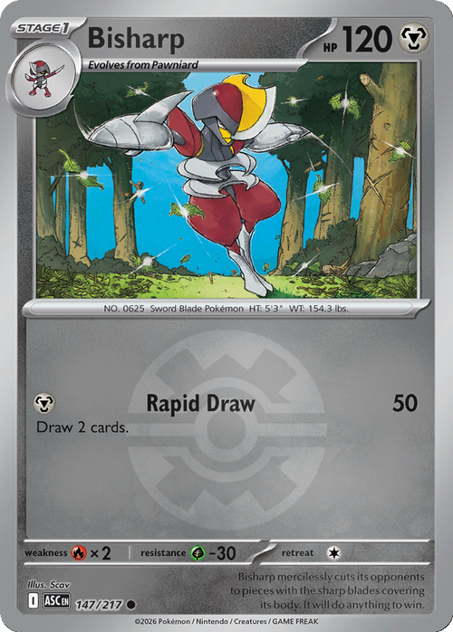Bisharp - 147/217 - Quick Ball Holo