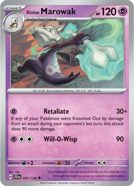 Alolan Marowak - 57/159 - Normaal